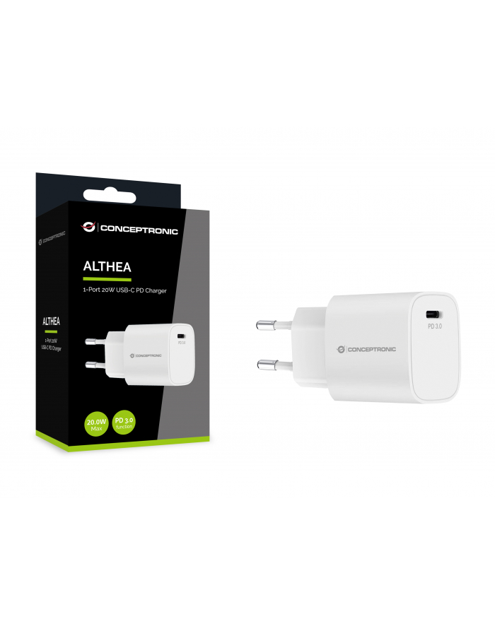 Conceptronic ALTHEA14W 20W, USB-C x 1, PD 3.0 główny