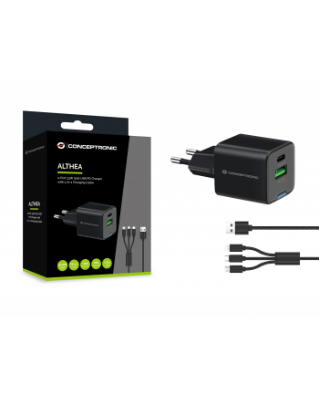 Conceptronic ALTHEA16B 2-Port 33W GaN USB PD Charger