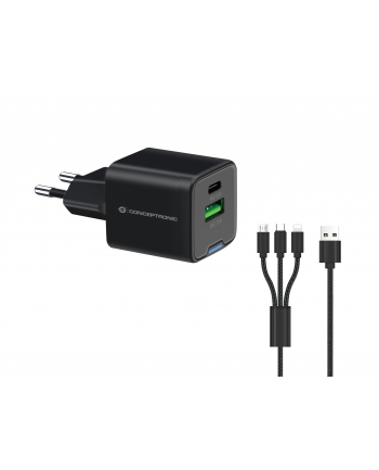 Conceptronic ALTHEA16B 2-Port 33W GaN USB PD Charger