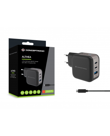 Conceptronic ALTHEA17B 3-Port 67W GaN USB PD Charger