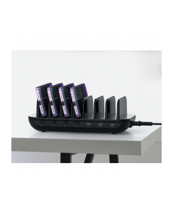 Conceptronic OZUL07B 160W 7-Port Charging Station