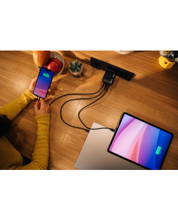 Verbatim Mini GaN Charger 100W 3Port US/EU/UK ADP         32230 nr 2