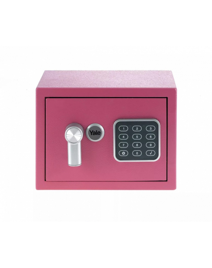 yale home Sejf podstawowy YSV mini różowy główny