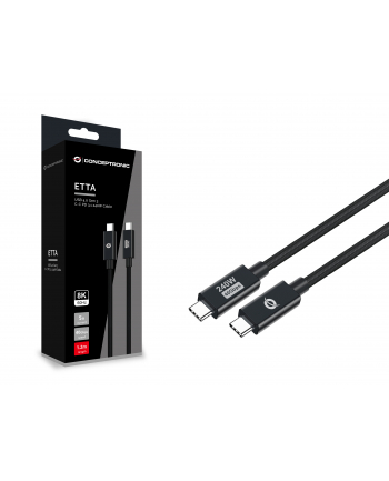 Conceptronic ETTA04B12 USB 4.0 Gen 3 C-C PD 3.1 1.2M