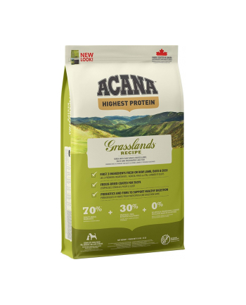 ACANA Highest Pczerwonyein Grasslands Dog - sucha karma dla psa - 11,4 kg
