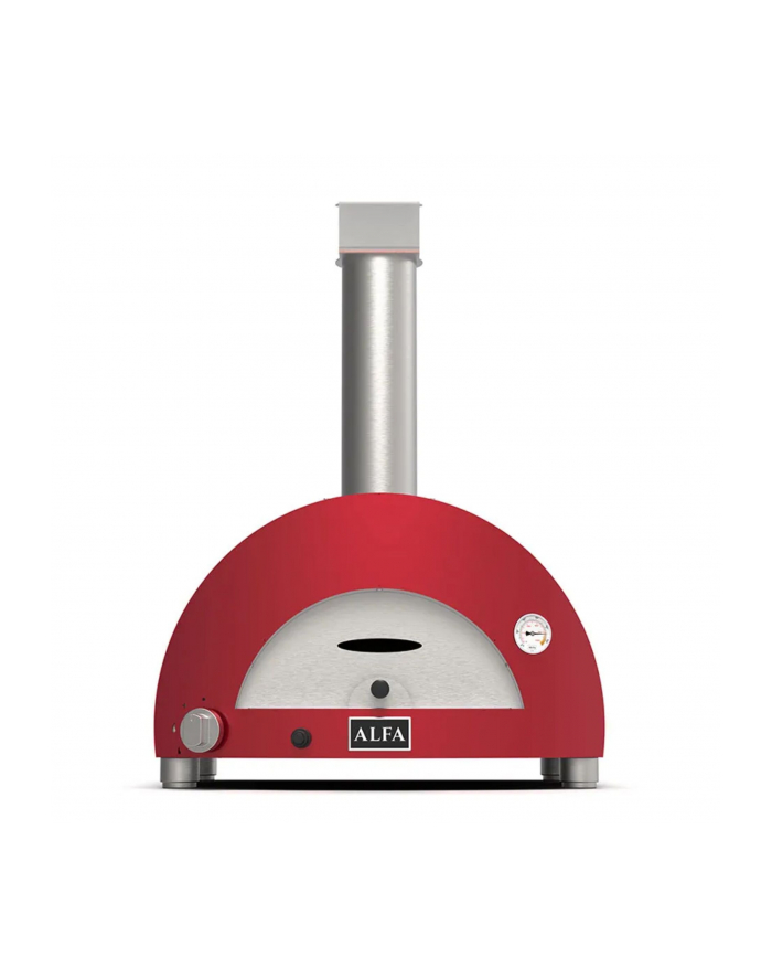 Alfa Forni Moderno 1 Pizza Gas Antik Rot główny