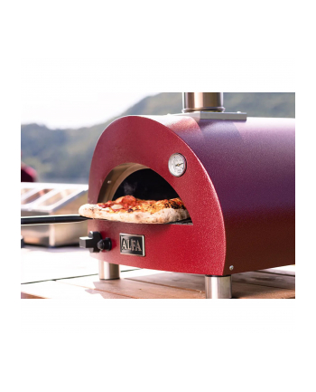 Alfa Forni Linea Moderno Portable Pizzaofen Antique Red