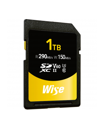 Wise SDXC UHS-II V60         1TB R:290MBs / W:150MBs  WI-SD-S1024