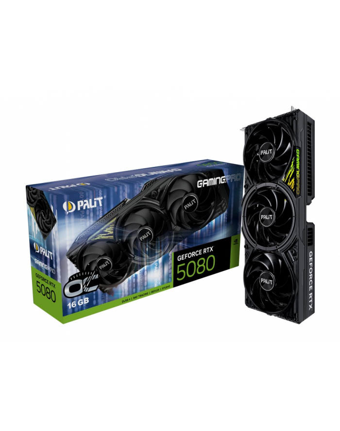 palit Karta graficzna RTX 5080 GAMING PRO OC 16GB GDDR7 256bit 3DP/HDMI główny