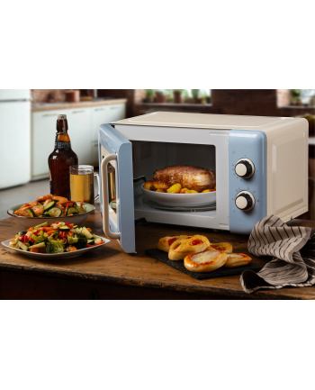 Ariete Mikrowelle 20 Liter hellblau