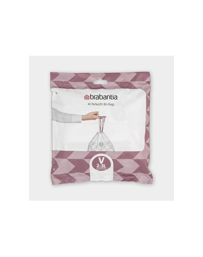 Brabantia PerfectFit Müllbeutel NewIcon, Codierung V (3 Liter) główny