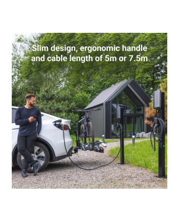 Wallbox Green Cell HabuDen 22kW 32A - kabel 5m z NFC