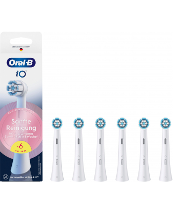 Oral-B iO Aufsteckbürsten Sanfte Reinigung 6er
