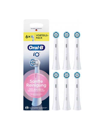 Oral-B iO Aufsteckbürsten Sanfte Reinigung 6er