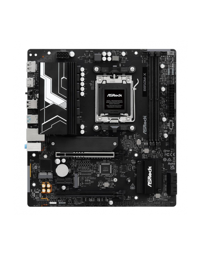 asrock Płyta główna B850M-X R2.0 AM5 2DDR5 M.2 USBC mATX główny