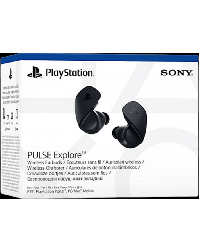 Sony Pulse Explore Wireless Earbuds czarny główny