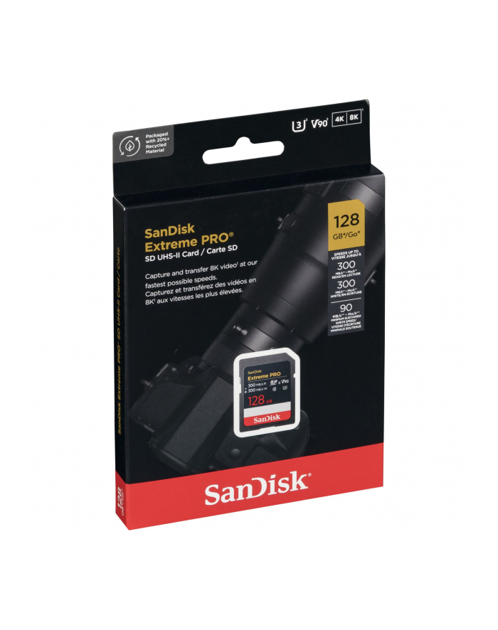 SanDisk ExtremePRO SDXCV90 128GB 300MB UHS-II  SDSDXDM-128G-GN4IN główny