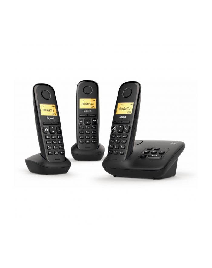 Gigaset A270 A Trio czarny główny