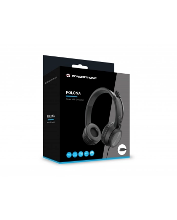 Conceptronic POLONA05BC Stereo USB-C Headset nr 2