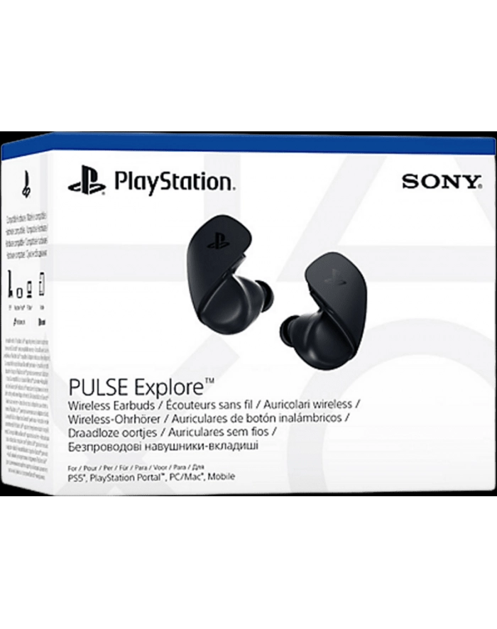 Sony Pulse Explore Wireless Earbuds czarny główny