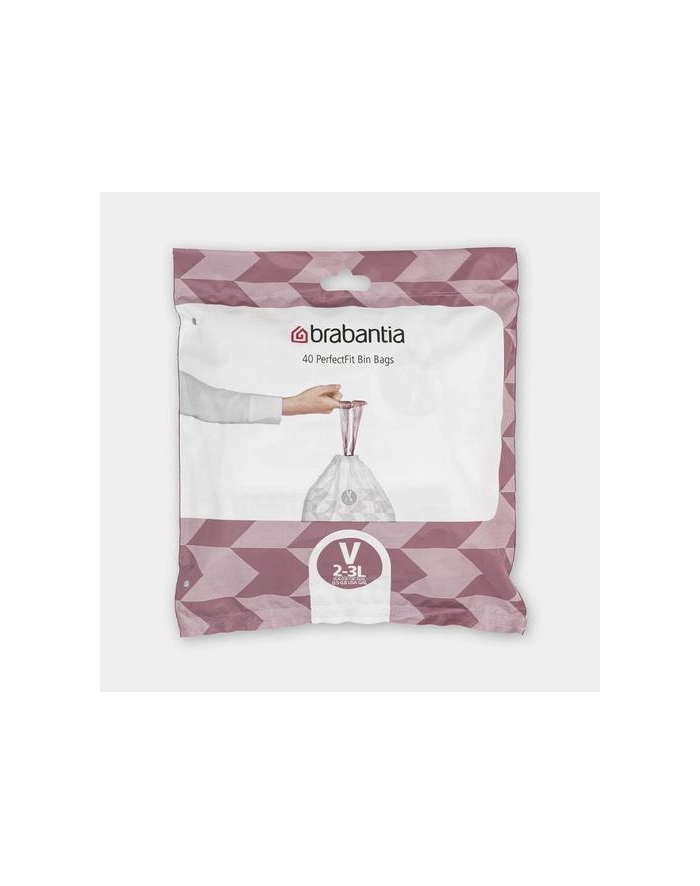Brabantia PerfectFit Müllbeutel NewIcon, Codierung V (3 Liter) główny