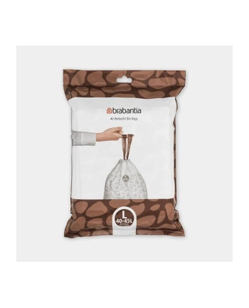 Brabantia PerfectFit Müllbeutel FlatBack+ StepUp, Codierung L nr 1