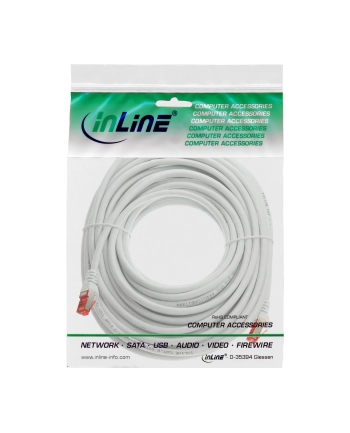 Inline 76440W Kabel Krosowy S/Ftp (Pimf) Cat.6 250 Mhz Pcw Miedź Biały 40 M nr 1