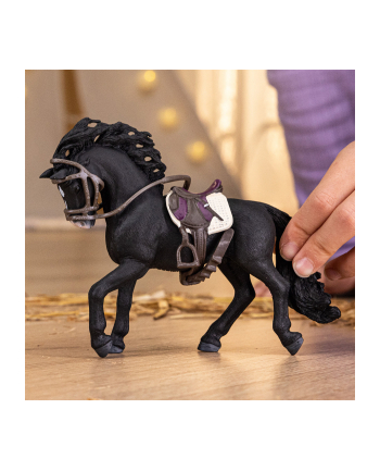 Schleich 42707 Ogier z siodłem Pura Raza Espanola Horse Club