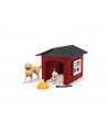 Schleich 42722 Zestaw Buda dla psa z psami rasy Golden Retriever Farm World - nr 7