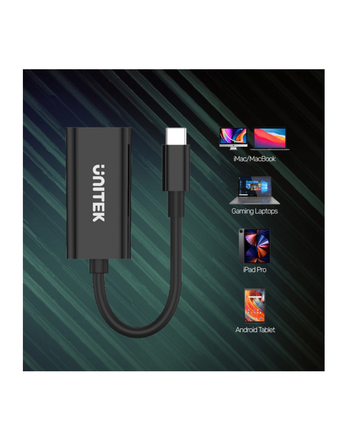 unitek Adapter USB-C - HDMI 2.0 4K 60Hz, M/F, V1421A główny