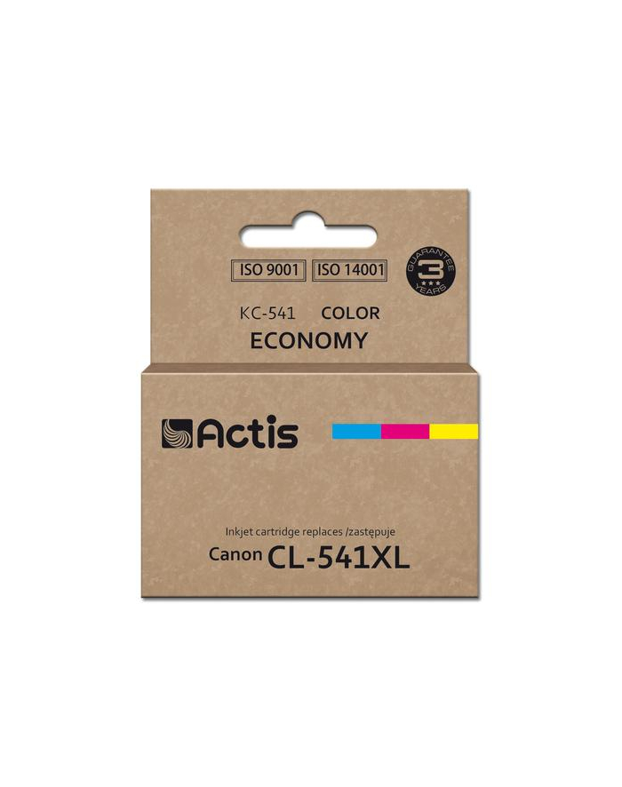 Actis KC-541 Tusz (zamiennik Canon CL-541XL; Supreme; 18 ml; błękitny, żółty, magenta główny