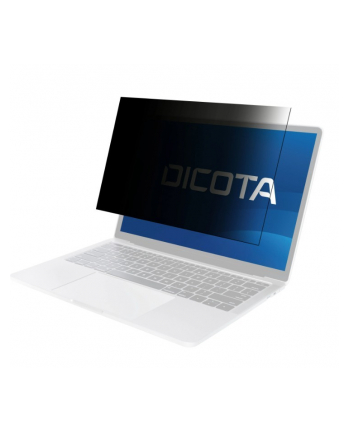dicota Filtr prywatyzujący 2-way side mounted Universal (16:9) 15,6 cala