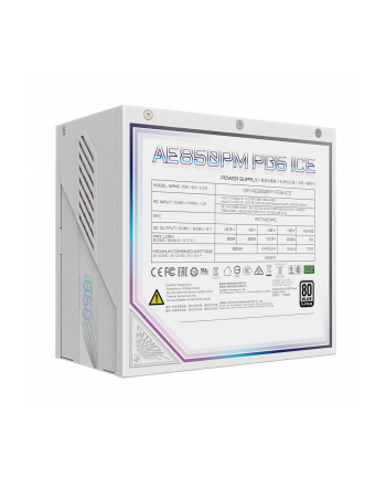 gigabyte Zasilacz MODULARNYny GP-AE850PM PG5 ICE nr 2