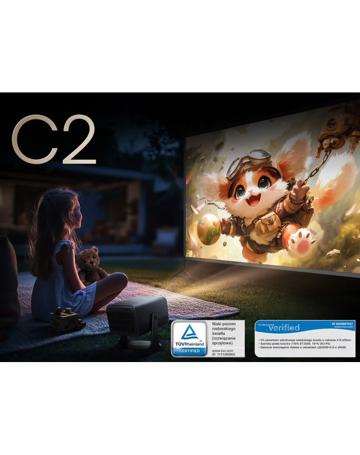 hisense Projektor Laser 4K C2 główny