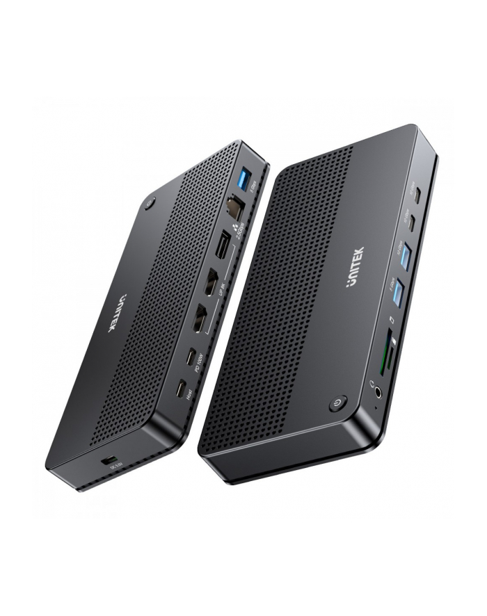 unitek Stacja dokująca 13w1 USB-C, HDMI 2.1,DP 2.0,RJ45,10GBPs,D1104A01 główny