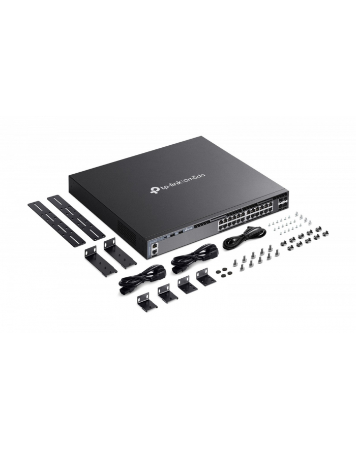 tp-link Przełącznik zarządzalny SG6428X Omada 24-Port Gigabit Stackable L3 Managed      Switch with 4 10GE SFP+ Slots główny