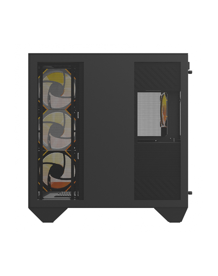 Darkflash DY470 Czarny + 4 wentylatory + uchwyt GPU (DY470FANS+HOLDERBL) główny