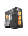 Darkflash DY470 Czarny + 4 wentylatory + uchwyt GPU (DY470FANS+HOLDERBL) - nr 1