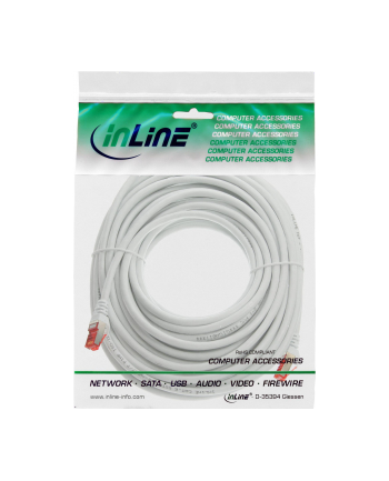 Inline 76440W Kabel Krosowy S/Ftp (Pimf) Cat.6 250 Mhz Pcw Miedź Biały 40 M nr 1