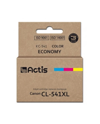 Actis KC-541 Tusz (zamiennik Canon CL-541XL; Supreme; 18 ml; błękitny, żółty, magenta