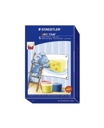 STAEDTLER Farba do malowania palcami Noris Junior 6 kolorów nr 1
