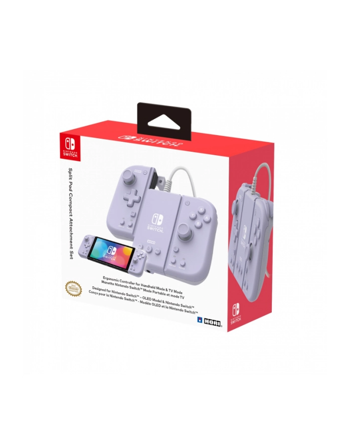 Hori Split Pad Pro Attachment Set Lavender główny