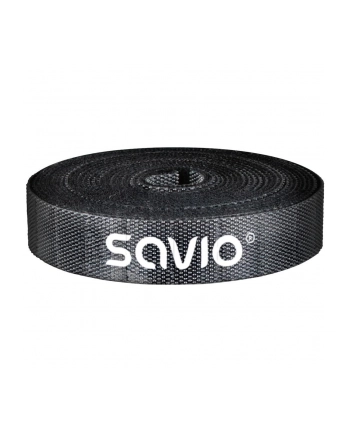 savio Organizer na kable, taśma, rzep, 14mm szerokości, 3m OC-05 nr 1