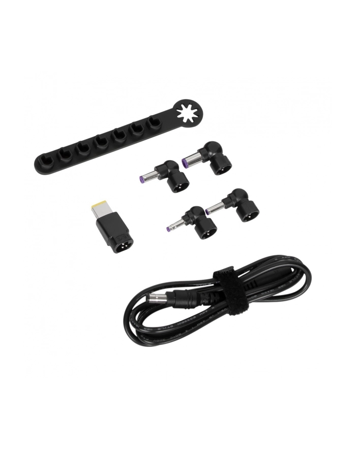 targus Zestaw akcesoriów Legacy Power 90 W (kabel DC do końcówki + 5 końcówek + drążek do przechowywania) - 1,8 m główny