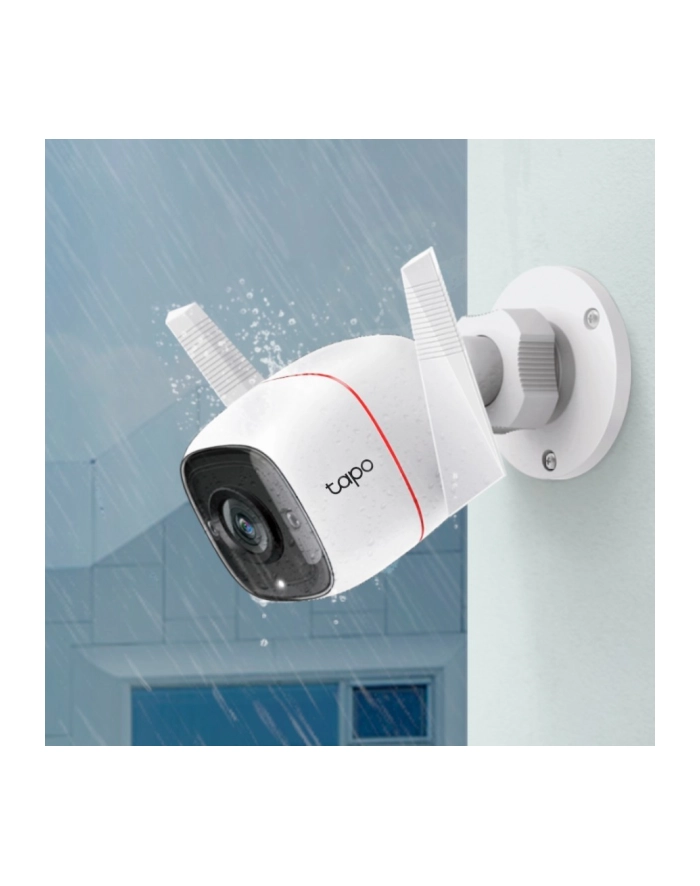tp-link Kamera Outdoor Security Wi-Fi                          SPEC: 2K (2304x1296), 2.4 GHz, 2T2R, 2 × External Antennas, 1 × Ethernet Port FEATURE główny
