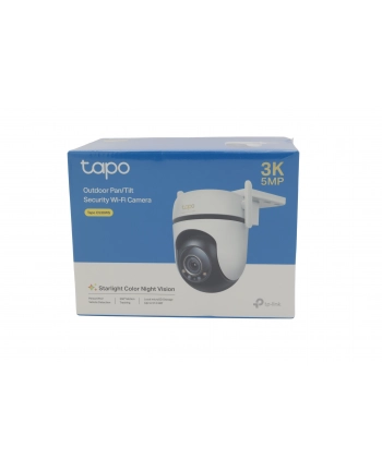 tp-link Kamera  Outdoor Pan/TiltSecurity Wi-Fi                   SPEC: 3K 5MP (2880x1620), 2.4 GHz, 2 × External Antennas, 1 × Ethernet Port, HFEATURE nr 1