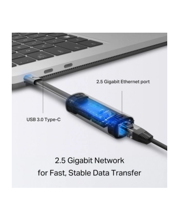 tp-link Karta sieciowa UE302C USB 3.0 Type-C do 2.5 Gigabit Ethernet
