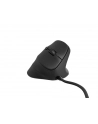 natec Mysz wertykalna CRAKE 2 PRO 128000DPI optyczna czarna - nr 2