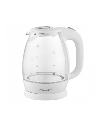 feel-maestro Czajnik elektryczny szklany 1,7l 2200W MR-063-WHITE
