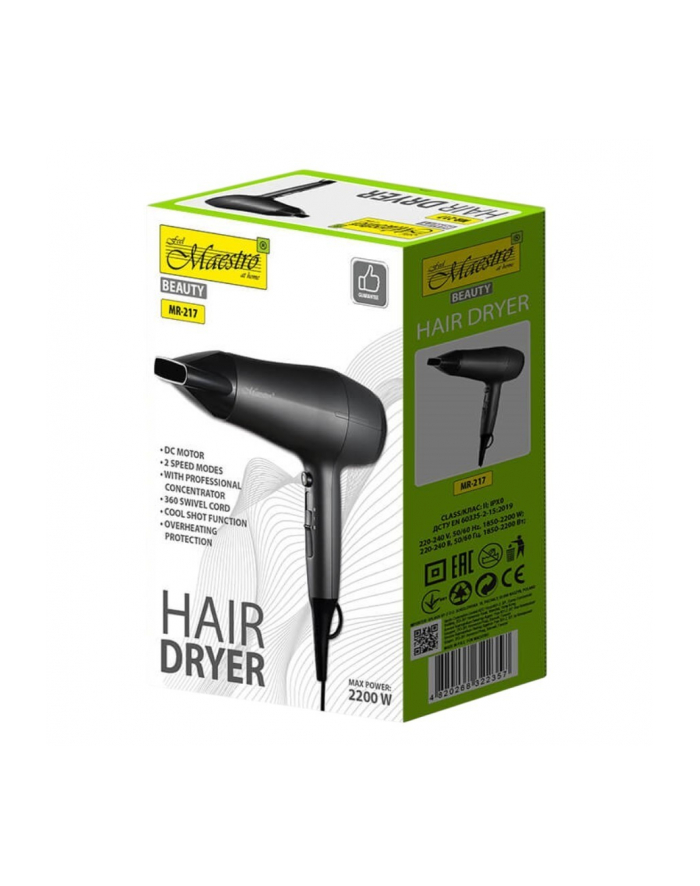 feel-maestro Suszarka do włosów 2200W MR-217 główny